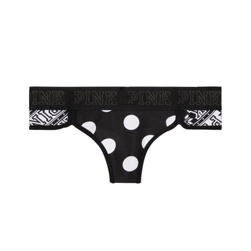 PINK Logo Thong